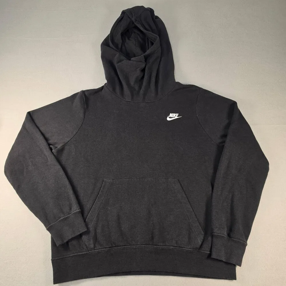 Nike Sportswear Pullover Hoodie – Men’s Size Medium Black